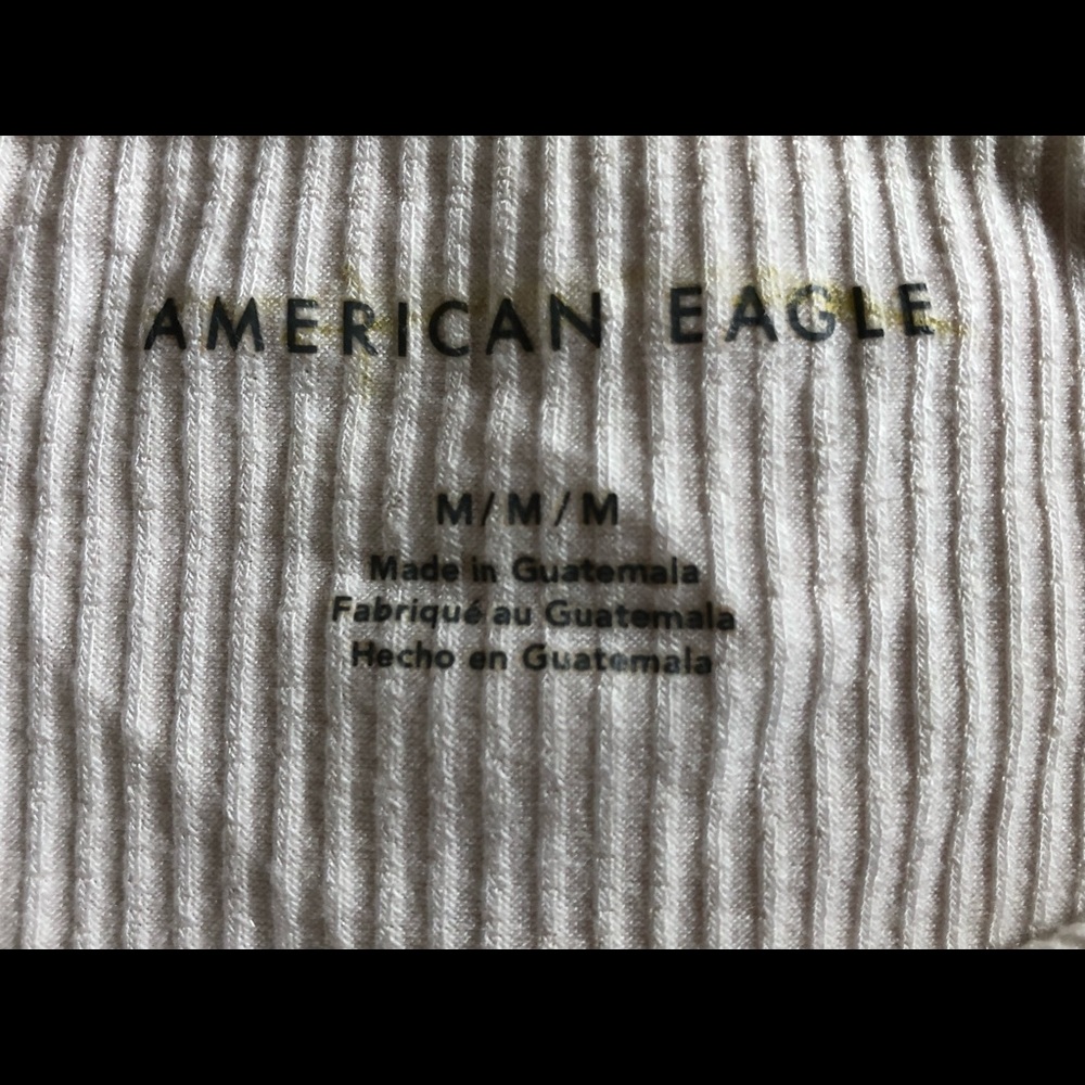 AE Ribbed Halter Top - Picture 2 of 3